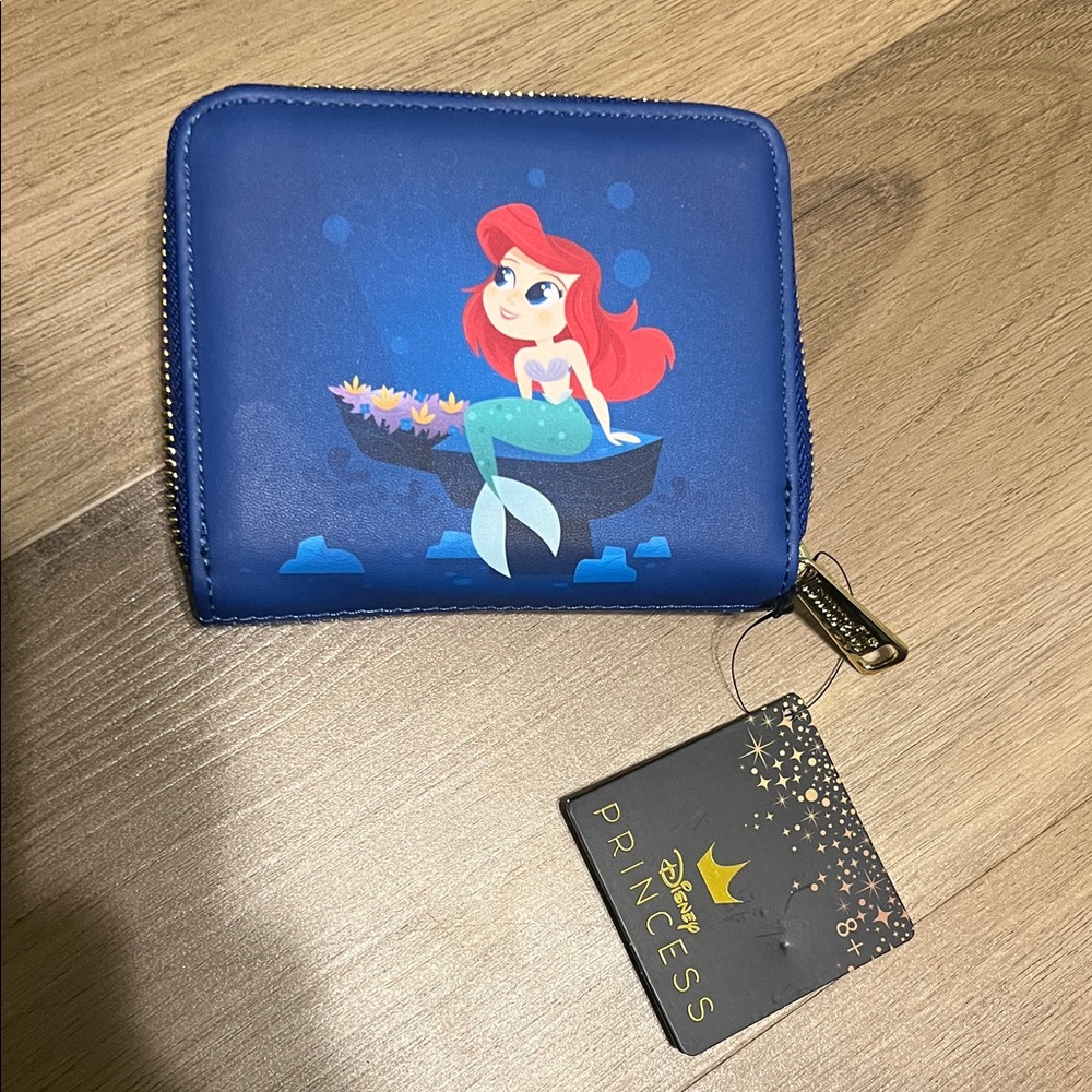Loungefly Disney little mermaid under the sea Zipper Wallet